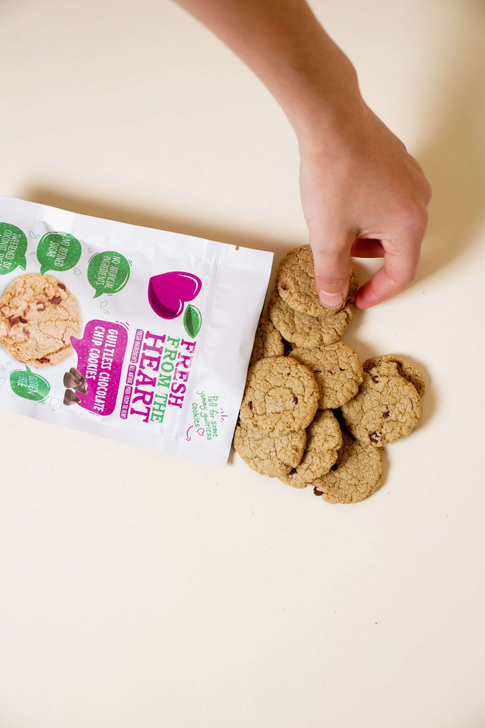 Load image into Gallery viewer, Chocolate Chip Cookie Pouch - 100% Plant-Based, Vegan, Gluten-Free
