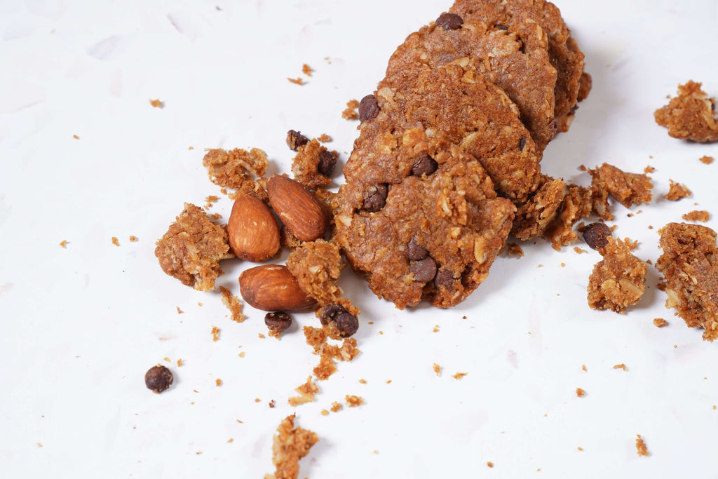 Load image into Gallery viewer, Almond Butter Cookie Pouch - 100% Plant-Based, Vegan, Gluten-Free