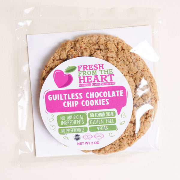 Chocolate Chip Cookie - 100% Plant-Based, Vegan, Gluten-Free