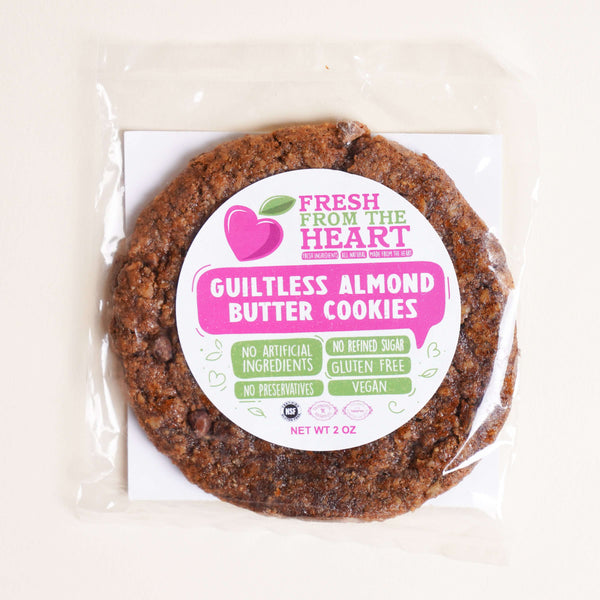 Almond Butter Cookie - 100% Plant-Based, Vegan, Gluten-Free