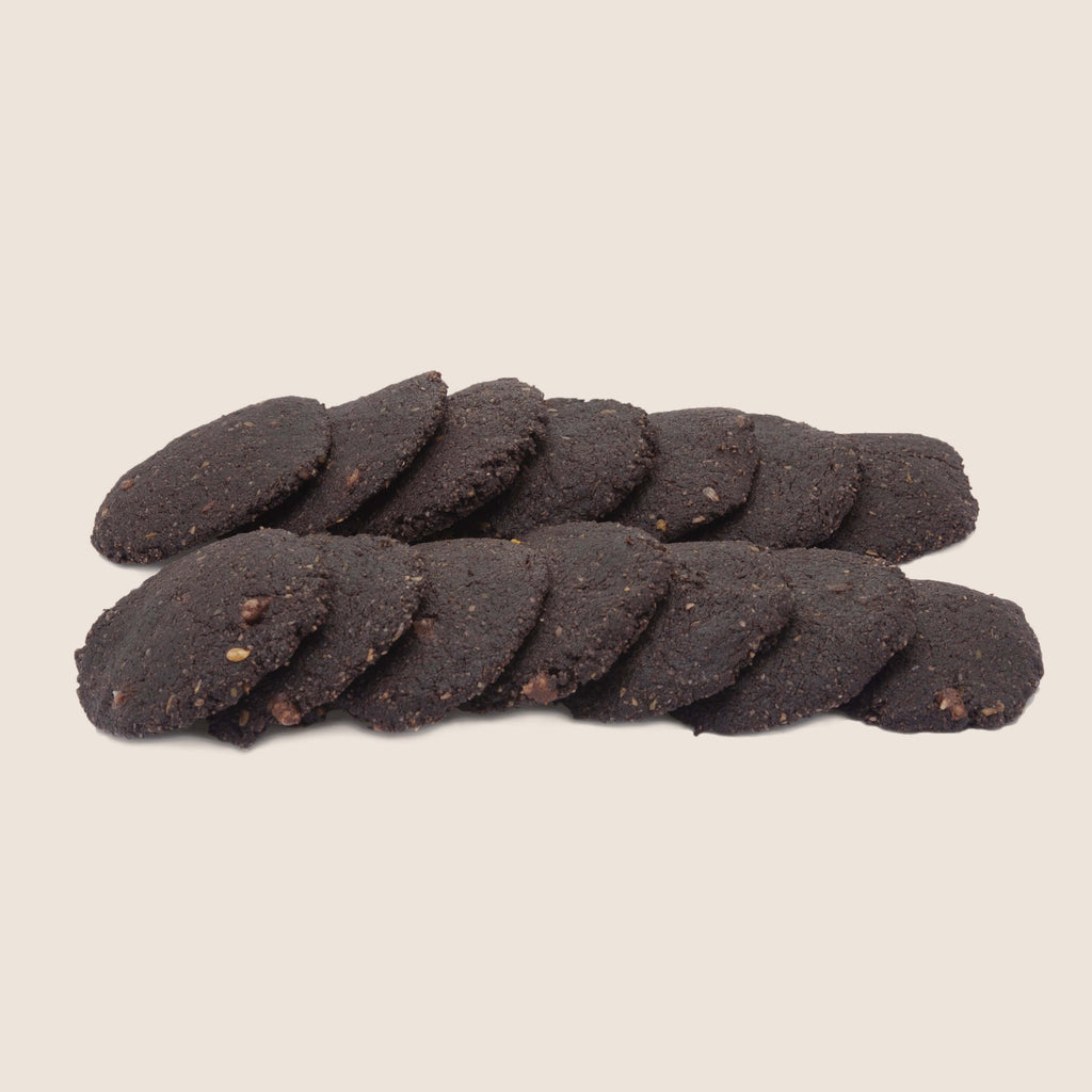 Load image into Gallery viewer, Thin Double Chocolate Chip Cookie Box - 100% Plant-Based, Vegan, Gluten-Free