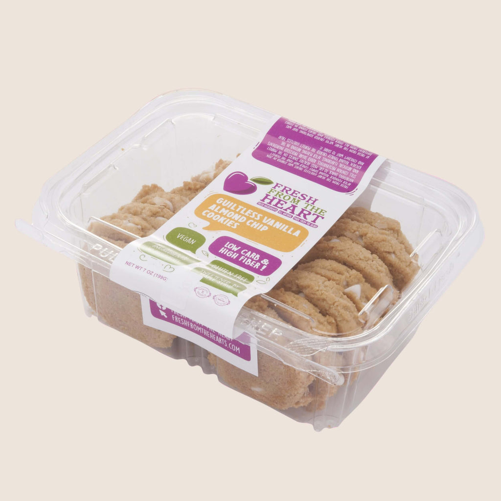 Load image into Gallery viewer, Vanilla Almond Chip Cookie Box - 100% Plant-Based, Vegan, Gluten-Free