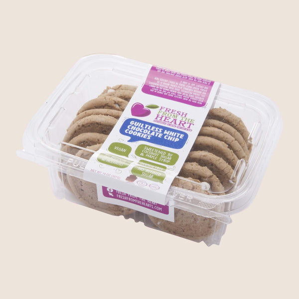 White Chocolate Chip Cookie Box - 100% Plant-Based, Vegan, Gluten-Free