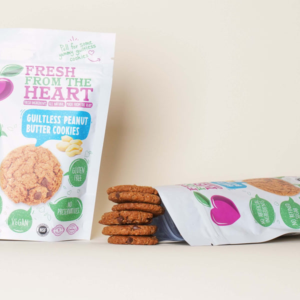 Peanut Butter Cookie Pouch - 100% Plant-Based, Vegan, Gluten-Free