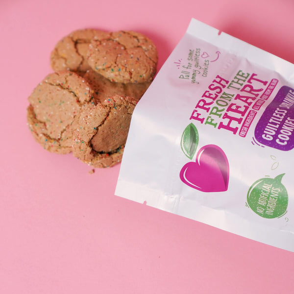 Sprinkle Cookies Pouch - 100% Plant-Based, Vegan, Gluten-Free
