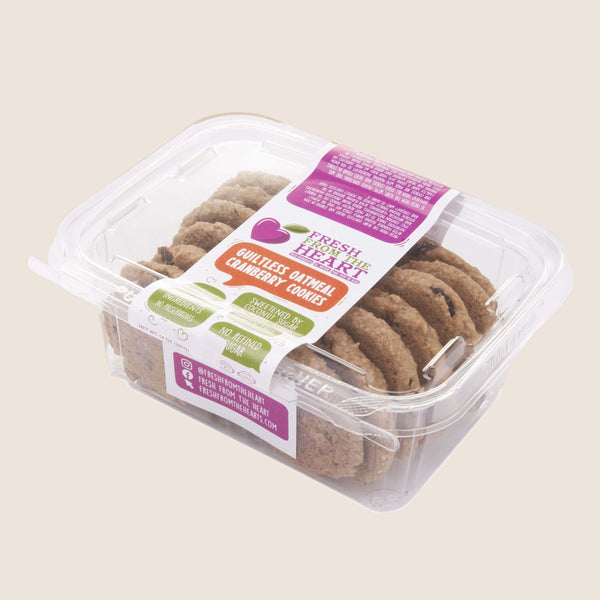 Oatmeal Cranberry Cookie Box - 100% Plant-Based, Vegan, Gluten-Free